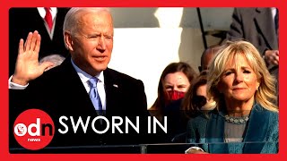 Joe Biden Calls For End to 'Uncivil War' at Inauguration Ceremony