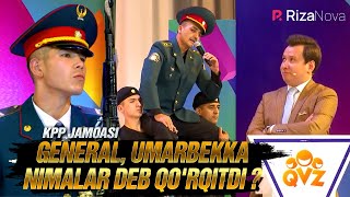 QVZ 2021 | KPP jamoasi | General, Umarbekka nimalar deb qo'rqitdi ?