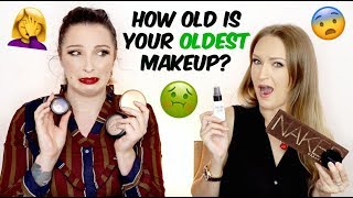 How old is my OLDEST makeup? | BEAUTY NEWS