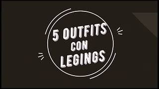 UN  LEGGINGS DE CUERO 5 OUTFITS  | Leather Leggings Outfits  #leatherleggings  #leatheroutfits