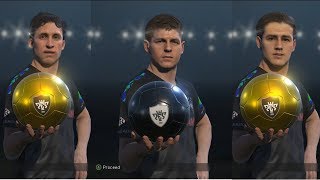 PES 2018 Ball Opening European LEGENDS vol 1 + PES SELECTION