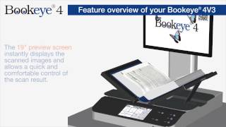 Feature overview of your Bookeye® 4V3