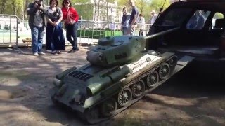 Российский танк на Донбассе!