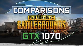 GTX 1070 | i5-6600 PLAYERUNKNOWN'S BATTLEGROUNDS (1080p + 1440p) (1080p60FPS)