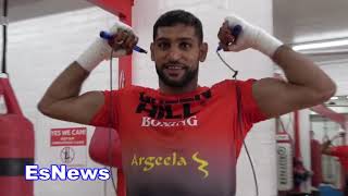 Amir Khan Reveals Something About His Boxing Career That No One Knew EsNews Boxing