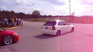 East Coast Honda Meet burn outs