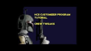 HCS Voicepack Customizer Crew Tweaks