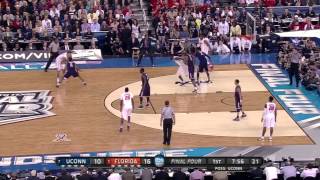 UConn vs. Florida: 11 point run in less than 2 minutes (Final Four)