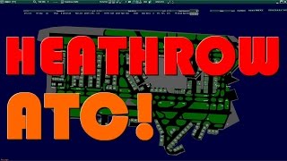VATSIM ATC | Controlling Heathrow (EGLL) tower/AIR south! Pt.1