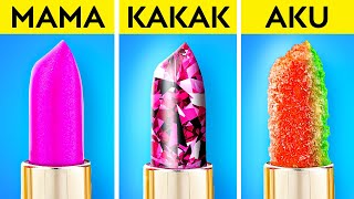 CARA KEREN UNTUK MENYELUNDUPKAN PERMEN KE KELAS || Tips Cerdas untuk Orang Tua oleh 123 GO Like!