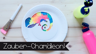 DIY | BASTELN MIT KINDERN I CRAZY ZAUBER-CHAMÄLEON