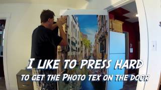 Door wraps How to install a Door wrap Photo tex material