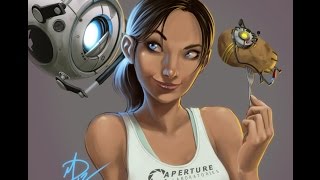 Начинаем проходить Portal 2 №1 робот говорун