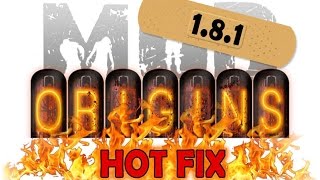 DayZ Origins Mod PATCH 1.8.1 IS OuuuuT