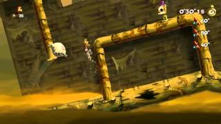 Rayman Legends - Зыбучие пески (Захвачена)/ Quick Sand (Invaded)