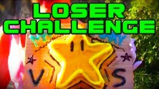 Mario Galaxy Versus - Loser Challenge [Male Princess in Public]
