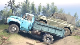 SPINTIRES - Loading and Transporting the A 469 Jeep