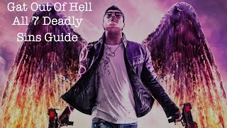 Saints Row: Gat Out Of Hell - 7 Deadly Sin Weapons Unlock Guide / Gameplay