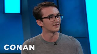 Isaac Hempstead Wright On Bran's Bad Luck  - CONAN on TBS