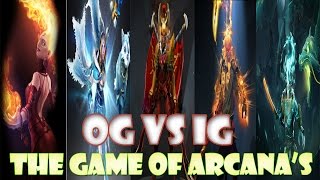 iG Full Team Arcana Debut — DAC (2017) Dota 2