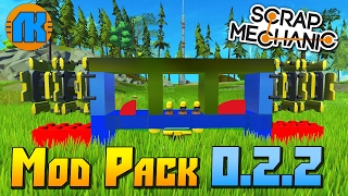 Scrap Mechanic \ MOD PACK 0.2.2 !!! \ СКАЧАТЬ СКРАП МЕХАНИК !!!