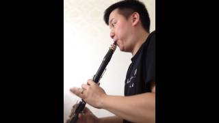 Bartok Concerto for Orchestra, Clarinet Solo from the Second Movement: Giuoco Delle Coppie