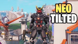 NEW NEO TILTED! Fortnite TILTED TOWERS First Impressions WALKTHROUGH + TRANSPORT SYSTEM + Season 9