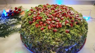 Новогодний торт "Лесной мох". Самый ВОЛШЕБНЫЙ ТОРТ на Новый 2020 год! Cake Forest Moss