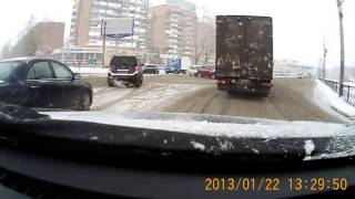 ДТП -ЗИМА -АВАРИЯ 2013