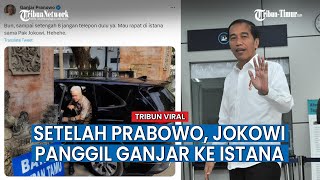 Baru 4 Hari Lalu Panggil Prabowo, Jokowi Juga Panggil Ganjar ke Istana