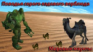 Калимдор: Мировые маунты - Поводья серого ездового верблюда