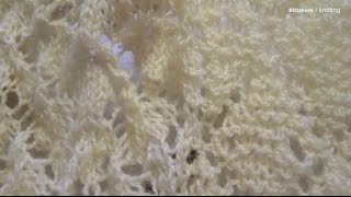 Вязание шали /  Углы  5 - 6   /  Верхняя  кайма  шали / Knitting Shawls / Corner 5 - 6