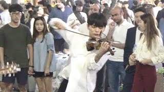 바이올린 소년 미친듯한 라이브 - 스무스 크리미널 (가능동)