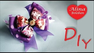 Эвер Афтер Хай - Бант из Лент Мастер Класс / DIY. Ever After High - Bow of ribbon
