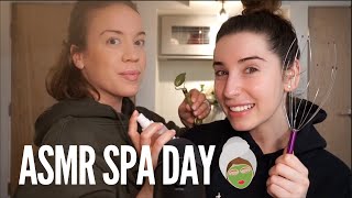 ASMR Spa Treatment for Relaxation (Facial Massage & Jade Roller)