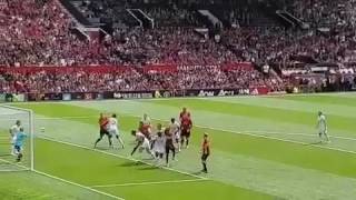 Nemanja Vidic's Goal VS Michael Carrick's All stars