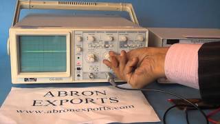 video electronics ae 1342 cro 20mhz oscilloscope dual trace oscillator 20 200khz by abronexports tut