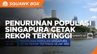 Penurunan Populasi Singapura Cetak Rekor Tertinggi Sejak 1950