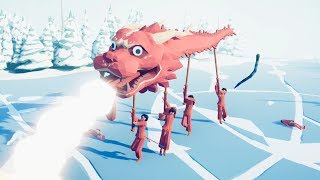Новые персонажи Totally Accurate Battle Simulator! Мамонты на деревьях Табс