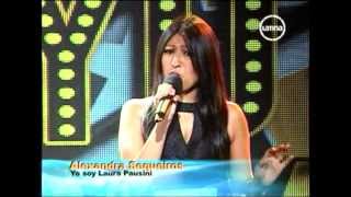YO SOY LAURA PAUSINI peruana " SORPRENDE con SU VOZ " Casting PERU YO SOY 19 Junio
