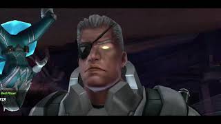 Cable machine gun fires GBR and WBU Thanos 20(no strikers),  Marvel future fight