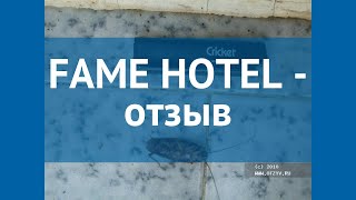 FAME HOTEL 3* Турция Кемер отзывы – отель ФАМЕ ХОТЕЛ 3* Кемер отзывы видео