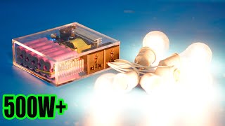 DIY 500W portable power station
