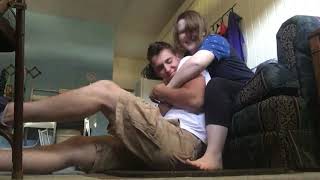 Girlfriend Vs Boyfriend ( Choke Hold Challenge )