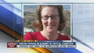 Woman missing 5 days to have feet amputated