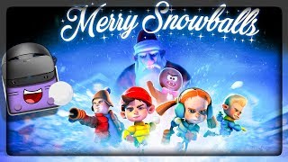 РОЖДЕСТВЕНСКАЯ ВОЙНУШКА СНЕЖКАМИ В VR ▶️ Merry Snowballs VR