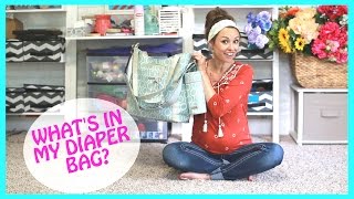 HOW I PACK MY JJ COLE DIAPER BAG!