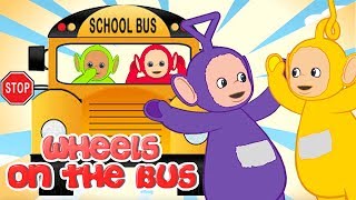 Wheels On The Bus | Teletubbies Compilation | Learn Nursery Rhymes for Kids | Song For Children