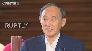 Japan: Prime Minister Yoshihide Suga announces intention to resign from office