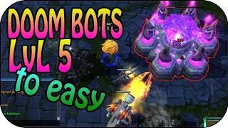 How to 1v2 Lane! DOOM BOTS of DOOM LVL 5